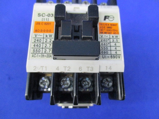 電磁開閉器200V SC-03