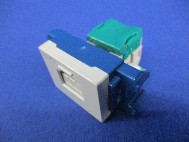 情報モジュラジャック CAT5E・埋込型(3個入) NR3160
