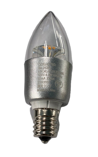 LED電球 シャンデリア球形 2700K E17口金 LDC4L-E17/C/D/R90 No.253FL