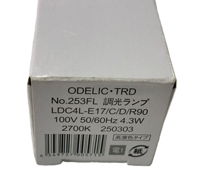 LED電球 シャンデリア球形 2700K E17口金 LDC4L-E17/C/D/R90 No.253FL