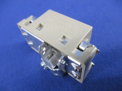 埋込ホーム用テレビターミナル(5個入)利休色 WCS3063GK