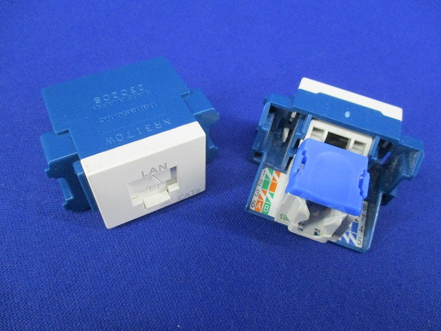 情報モジュラジャックCat6(2個入) NR3170W