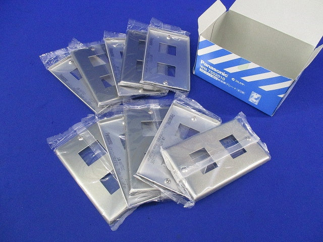 新金属プレート2コ用(10枚入) WN7502