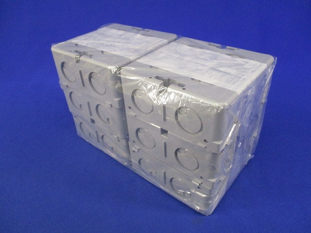 埋込四角アウトレットボックス(6個入) CDO-4A