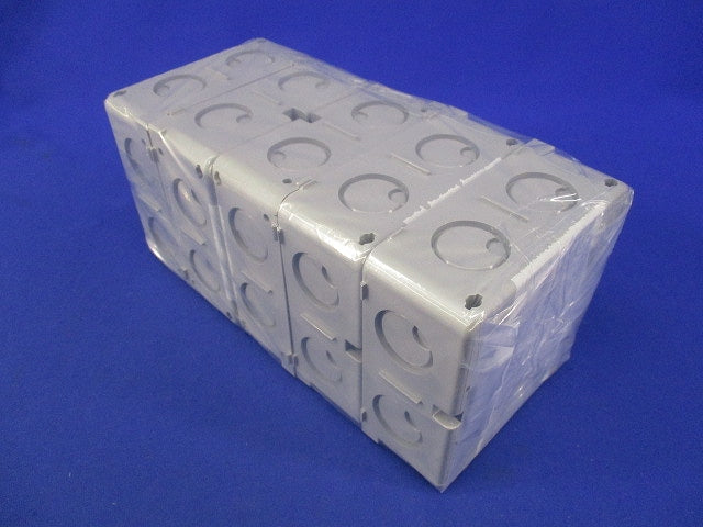 埋込四角アウトレットボックス 中形四角(浅型)(5個入) CDO-4A