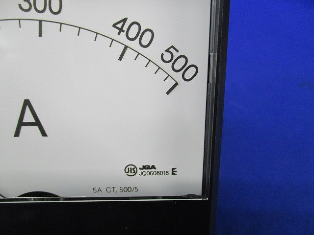 指示電気計器 切換スイッチ付計器 交流電流計0-500A YR-10UNAA