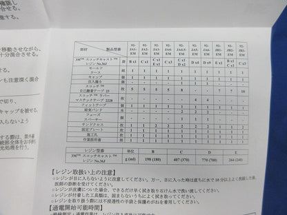 低圧電力EMケーブル用接続レジンキット 92-JA2-EM