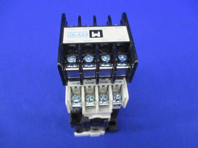 電磁継電器/補助接点ユニットセット SR-N4+UN-AX4