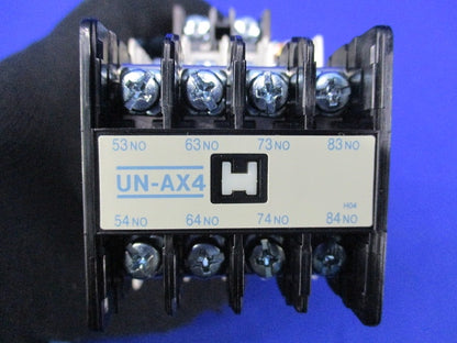 電磁継電器/補助接点ユニットセット SR-N4+UN-AX4