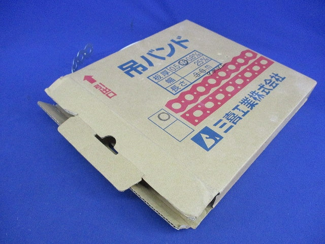 吊バンド 板厚0.6mm幅25mm (長さ9m以上入) 0.6m/m