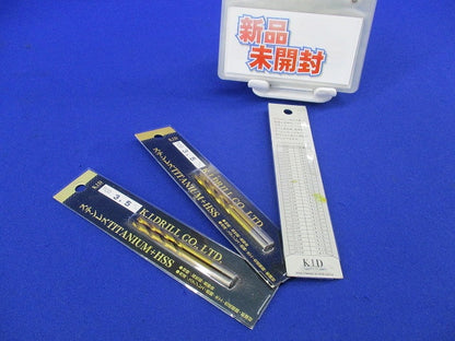 チタンコーティングドリル 3.5mm (1パック2本入×3計6本入) TCD3.5m/m