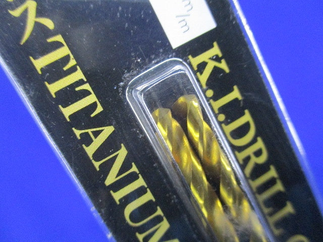 チタンコーティングドリル 3.5mm (1パック2本入×3計6本入) TCD3.5m/m