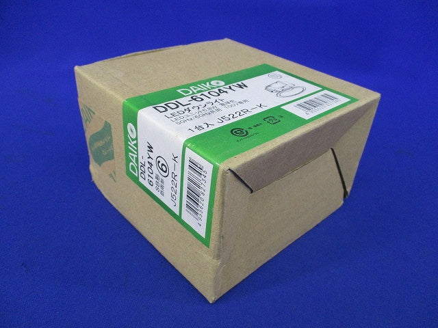 LEDダウンライトφ100(電球色) DDL-6104YW