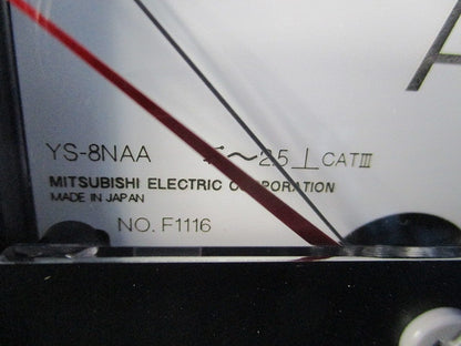 交流電流計 角形計器 0-100-300A YS-8NAA
