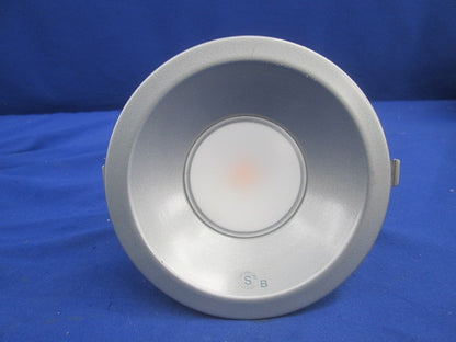 LEDダウンライト(軒下兼用・電球色)シルバー DDL-6102YS