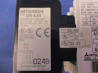 電磁継電器200V SR-N8