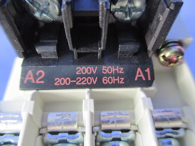 電磁継電器 (本体SR-N4 + 補助接点UN-AX4)200V SR-N8