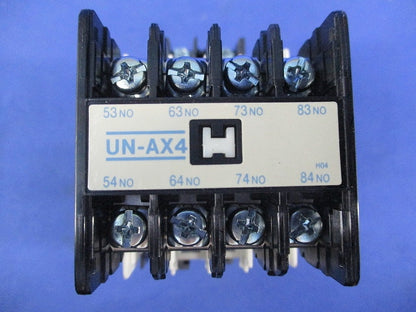 電磁継電器 (本体SR-N4 + 補助接点UN-AX4)200V SR-N8