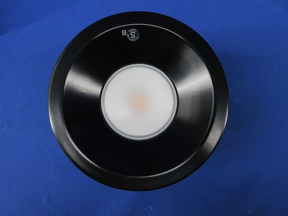 LEDダウンライトφ100(電球色)(黒) DDL-6104YB
