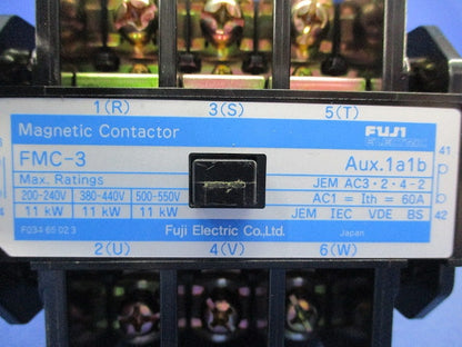 経済形電磁接触器(ジャンク品) FMC-3