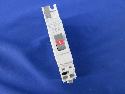 パールテクトブレーカ2P2E20A(コード短絡保護用瞬時付配線用遮断器) BC-2NA