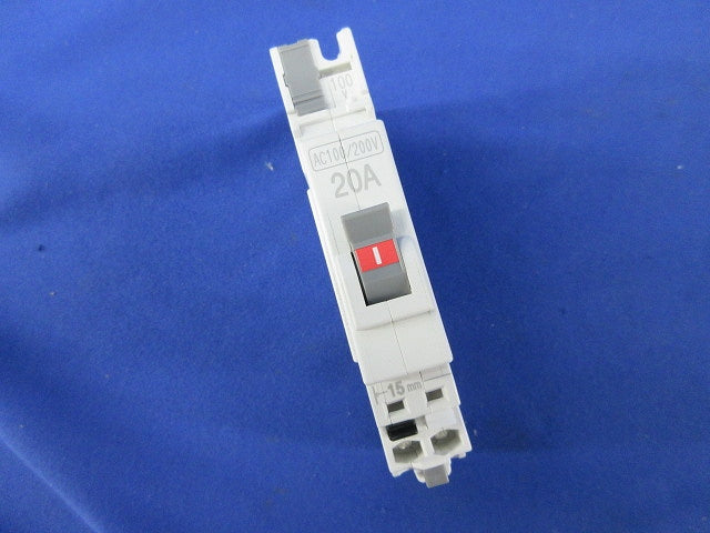 パールテクトブレーカ2P2E20A(コード短絡保護用瞬時付配線用遮断器) BC-2NA