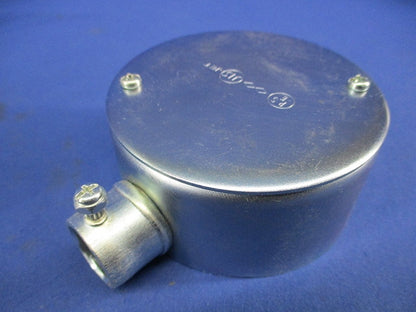 ねじなし丸型露出ボックス 1方出(3個入) NM191S