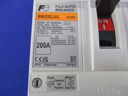 オートブレーカー3P200A BW250JAL