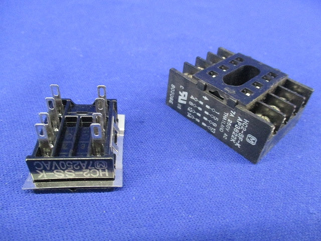 HCリレー用プラグインソケットセット(1組入) HC2-SS-K+HC2-SF-K