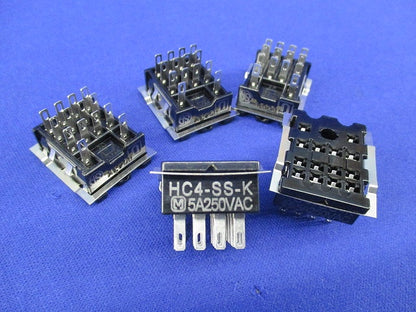 パワーリレー用ソケット(5個入) HC4-SS-K