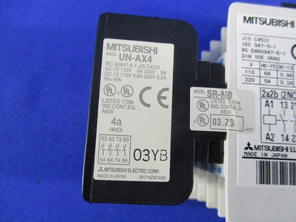 コンタクタ形電磁継電機 100Ｖ SR-N8