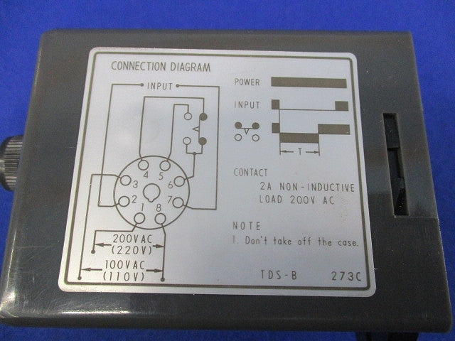 ソリッドステートタイマ AC100/200V TDS