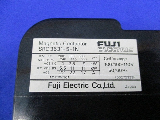 標準形電磁接触器100V SRC3631-5-1N