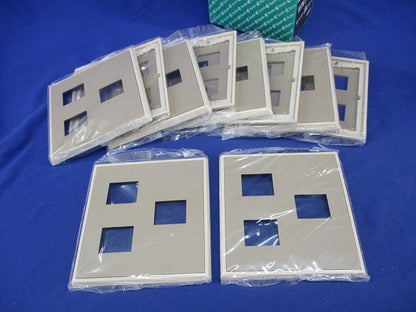BLプレート(2+1コ用)(ダークベージュ)(10枚入)National WN7173