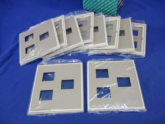 BLプレート(2+1コ用)(ダークベージュ)(10枚入)National WN7173