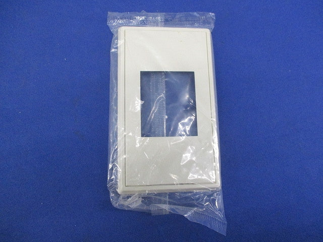 BLプレート 角型埋込コンセントプレート(10枚入)(ミルキーホワイト)National WN7121
