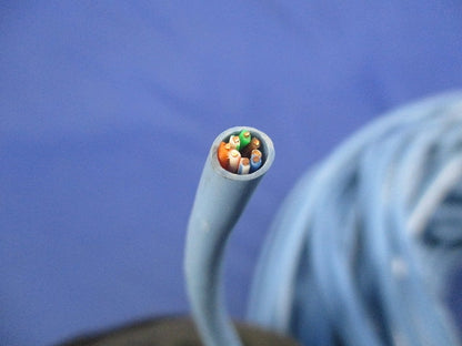 エンハンスド カテゴリー5ツイストペアケーブル(ケーブルのみ)(44m入)(ブルー) 0.5mm×4P
