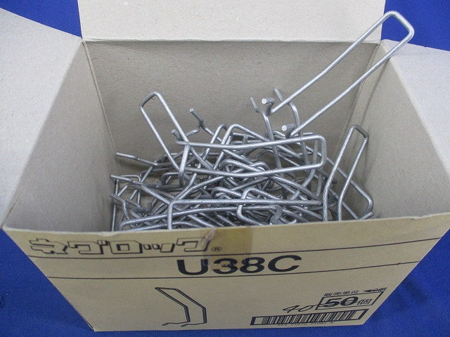 軽みぞ形鋼交差金具(40個入) U38C