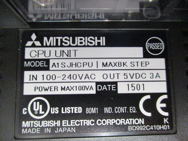CPUユニット A1SJHCPU
