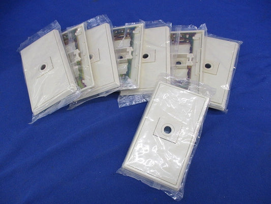 BL電話線プレート(8枚入)(ミルキーホワイト)National WN7181W