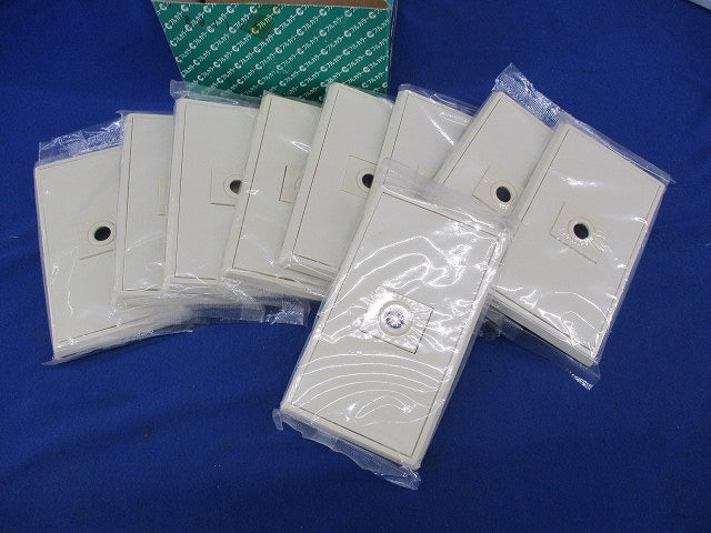 BL電話線プレート(9枚入)(ミルキーホワイト)National WN7181W