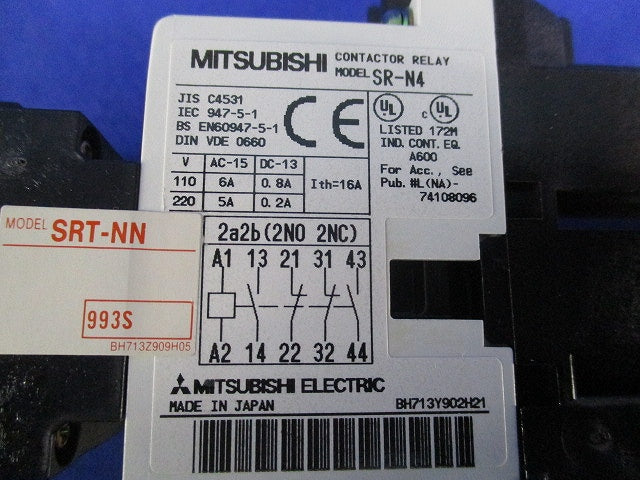 空気式限時継電器 200V SRT-NN