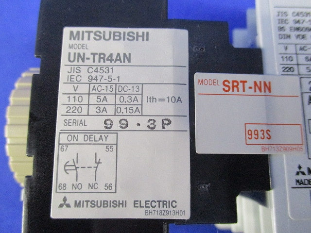 空気式限時継電器 200V SRT-NN