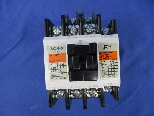 電磁接触器100V SC-4-0
