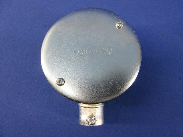 ねじなし丸型露出ボックス 1方出(サイズ19)(2個入)(キズ・汚れ有) NM191S