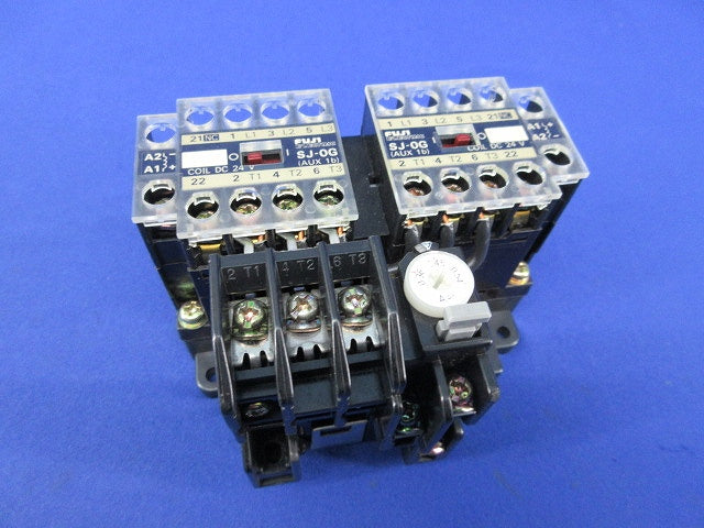 電磁開閉器DC24V SJ-0G+TR-0