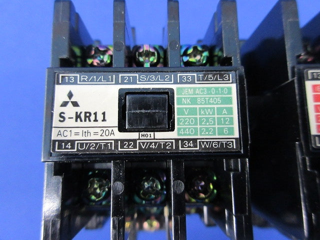 電磁接触器AC100V S-KR11