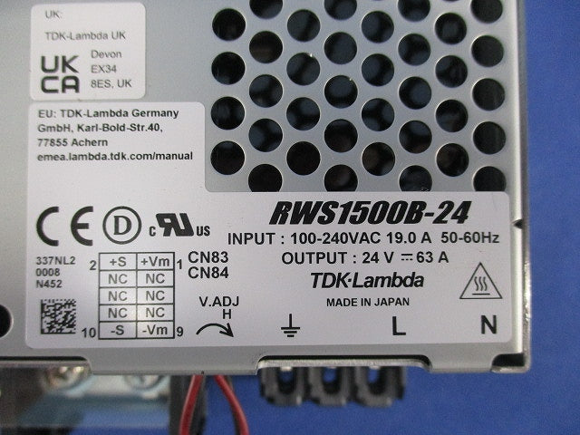 AC入力電源 RWS1500B-24
