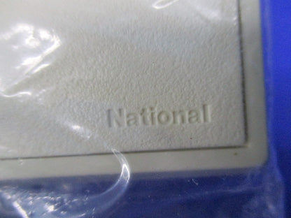 BLカバープレート2連(取付枠付)(5枚入)(ミルキーホワイト)National WN7192W