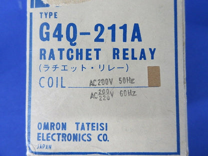 ラチェットリレー(未使用品) G4Q-211A